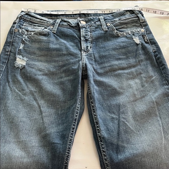 Silver Jeans Suki Bootcut Mid Rise Size 32 - Picture 4 of 16